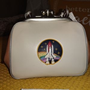 Coach HTF NASA kisslock frame bag